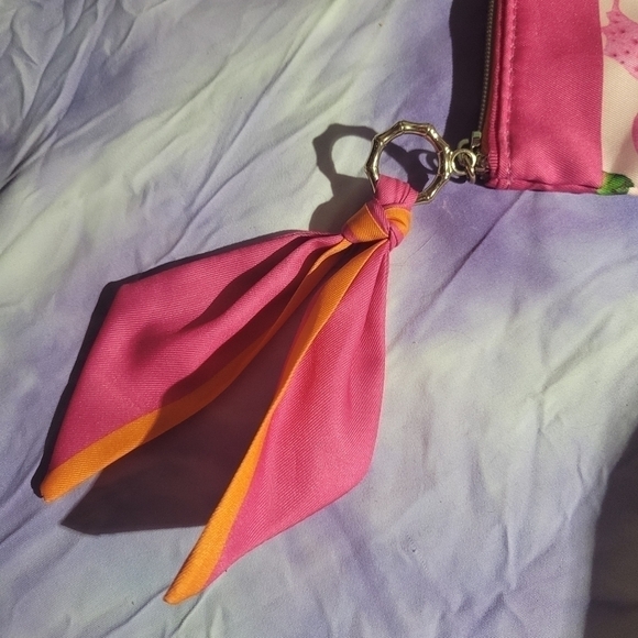 Estee Lauder Cosmetic Bag Butterfly Multicolored Makeup Zip Case - Picture 3 of 12